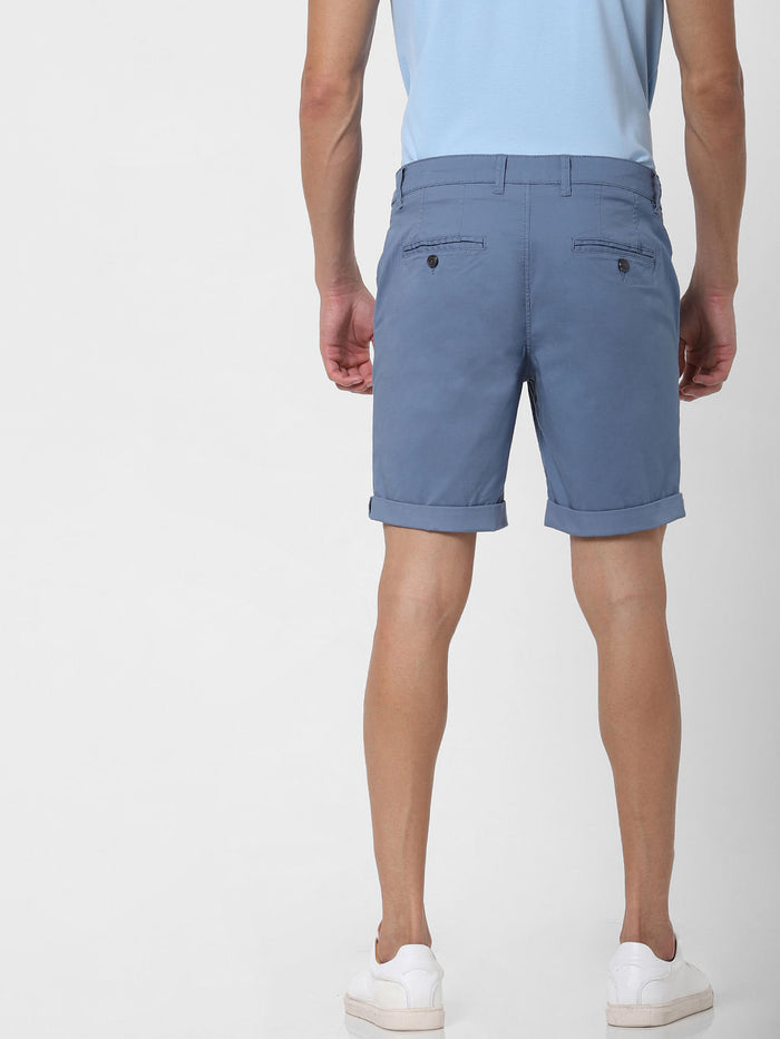 Blue Chino Shorts