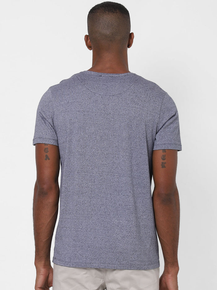Blue Crew Neck T-Shirt
