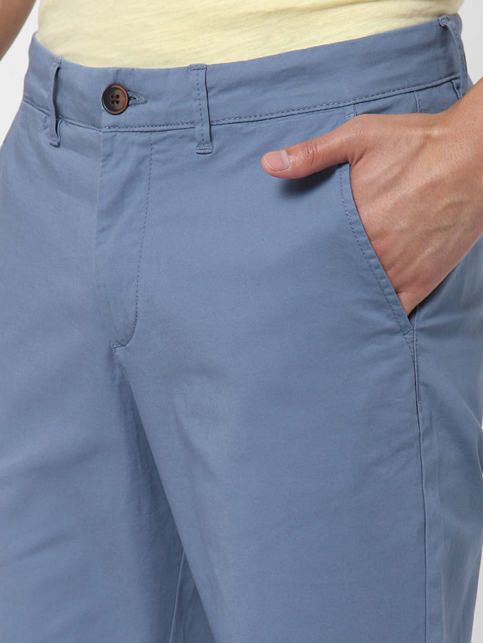 Blue Slim Fit Chinos