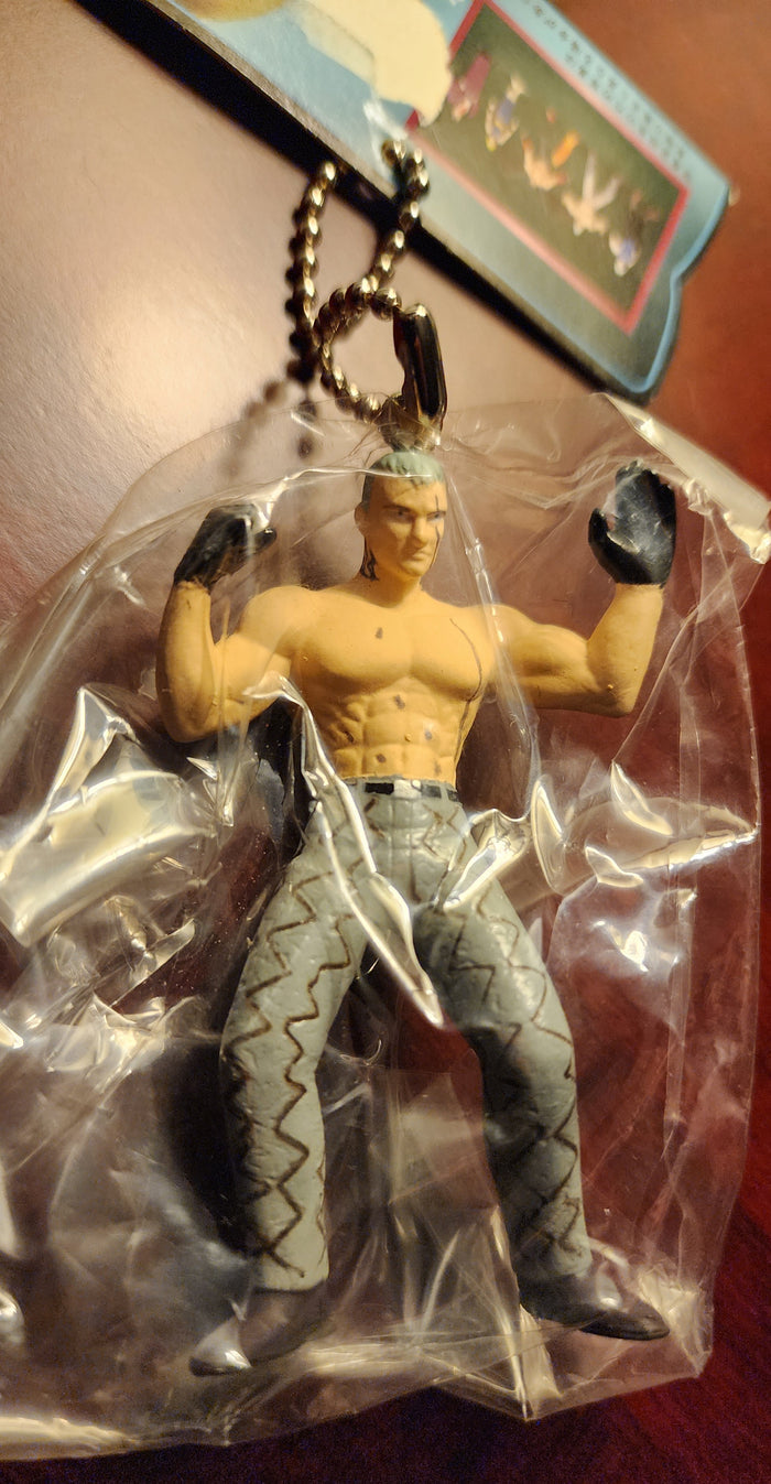 Bryan Fury Tekken 3 / Tekken Tag Tournament Vintage Keychain Figure
