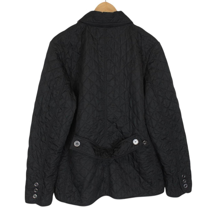 Burberry Brit Black Nova Check Lined Copford Quilted Jacket