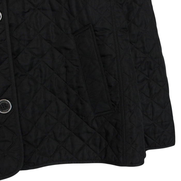 Burberry Brit Black Nova Check Lined Copford Quilted Jacket