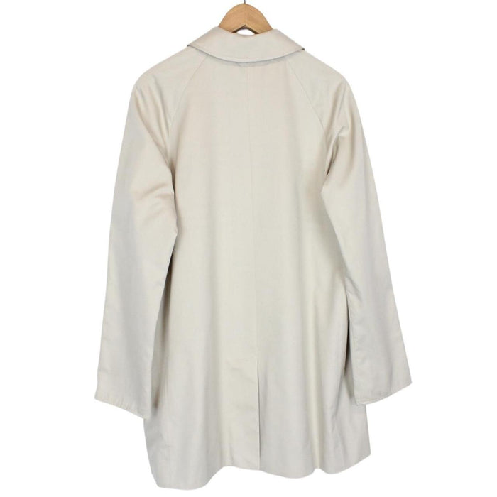 Burberry London Beige Nova Check Single Breasted Trench Coat