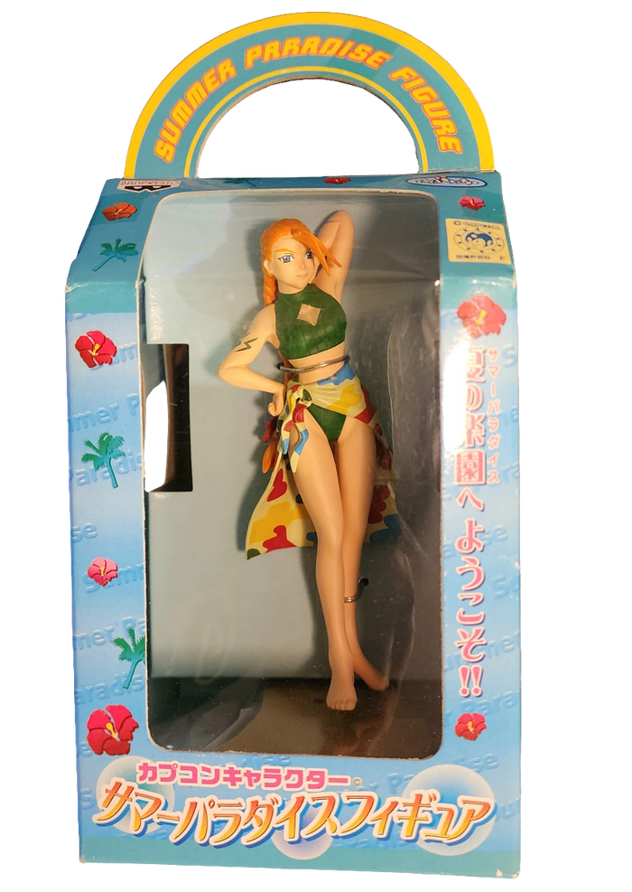 Cammy Capcom Girls Summer Paradise Banpresto Figure ☀️