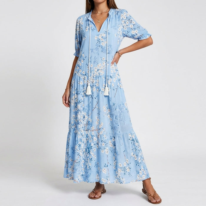 CASSIA™ - Boho Tummy Coverage Dress