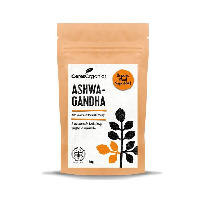 Ceres Organics Ashwagandha Powder - 100g - L'Organic