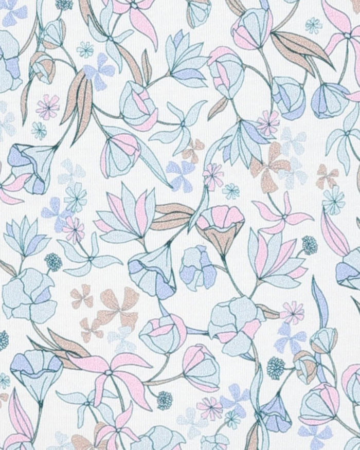 Charley Floral Short Sleeve Cotton Top - Image 3 - The Classic Boutique