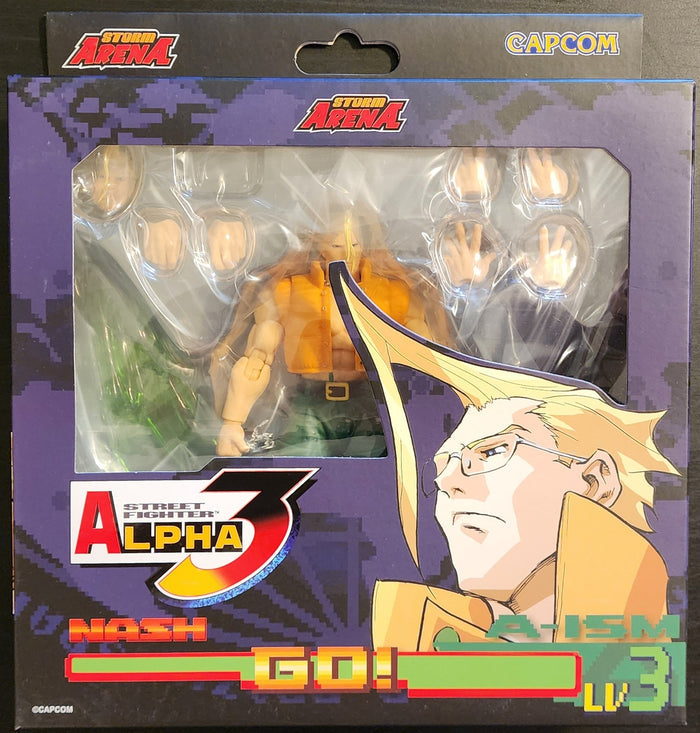 Charlie Nash Street Fighter Alpha 3 Storm Arena Action Figure
