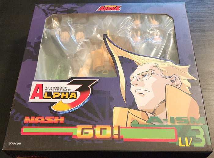 Charlie Nash Street Fighter Alpha 3 Storm Arena Action Figure