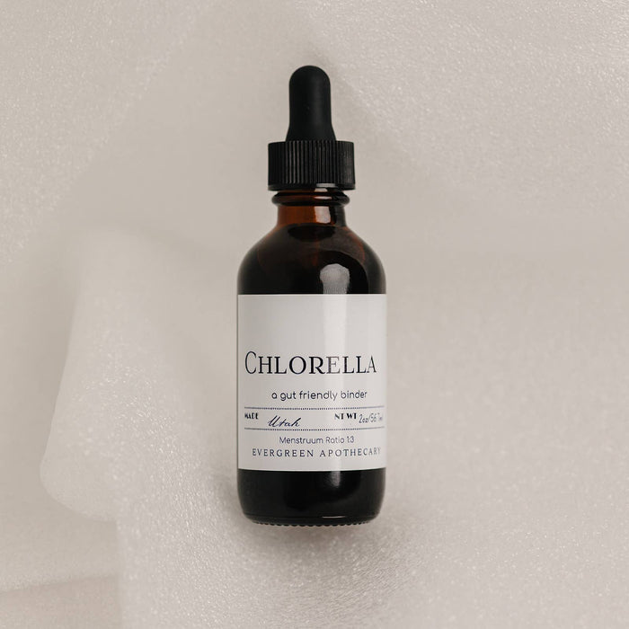 Chlorella, gut friendly binder - tincture
