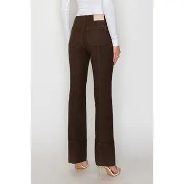 Chocolate High Rise Bootcut Jeans - Born To Glam