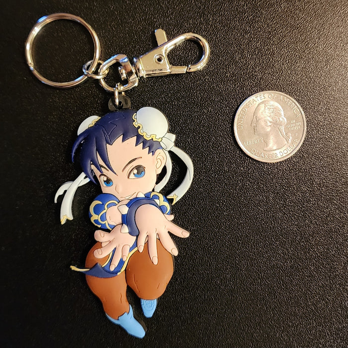 Chun-Li Super Puzzle Fighter Chibi Capcom Keychain