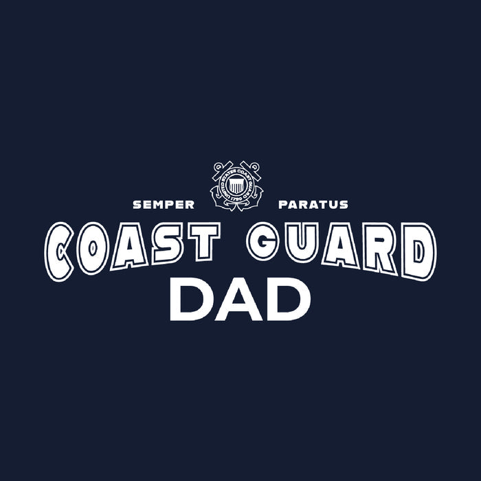 Coast Guard Dad Crewneck (Navy)