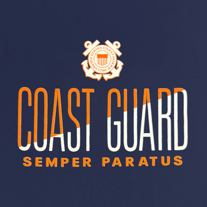 Coast Guard Ladies Under Armour Tech Stretch T-Shirt (Navy)