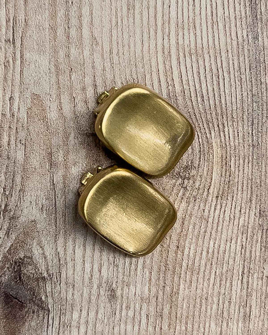 Collette Ladies Gold Effect Clip On Earrings - Gold - Image 1 - The Classic Boutique