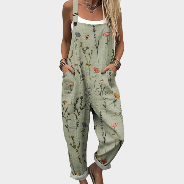 Cozy Printed Jumpsuit