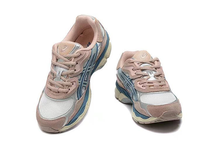 Cream Blue Pink