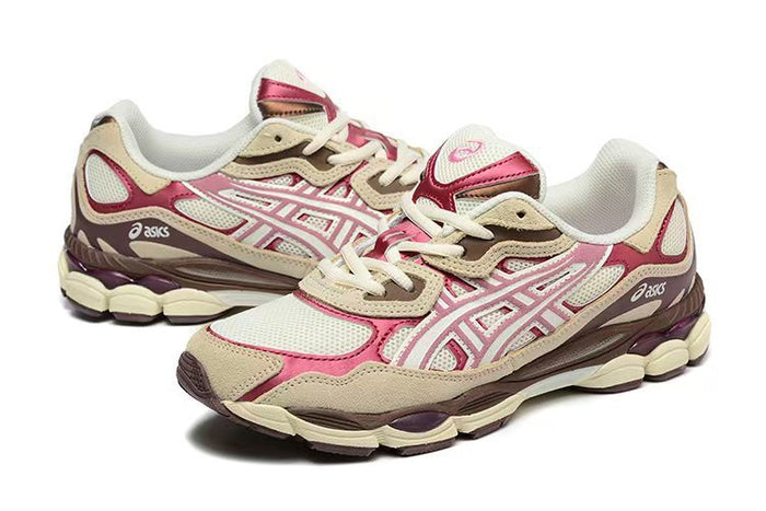 Cream Pink Brown