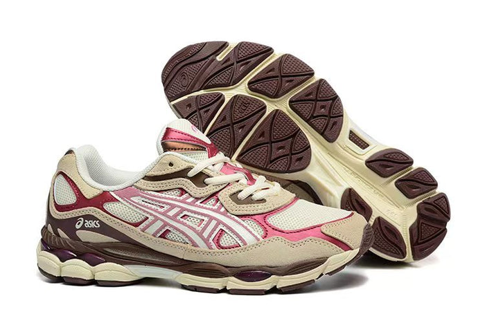 Cream Pink Brown