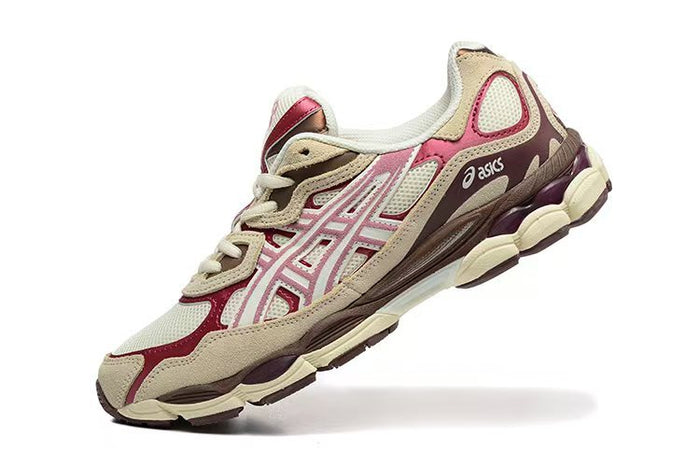 Cream Pink Brown