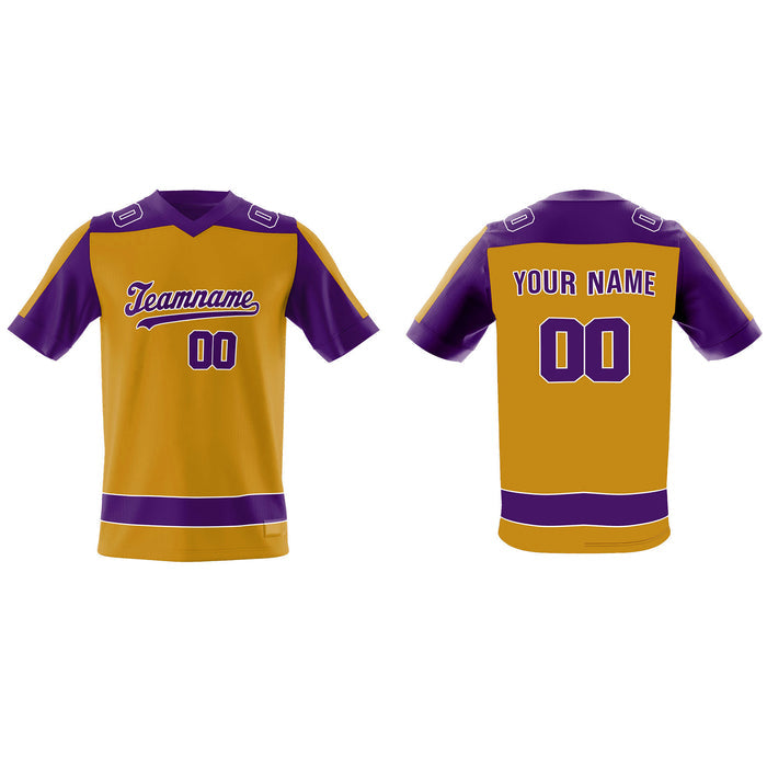 Custom American Football Jersey - Raglan Panel - Personalized