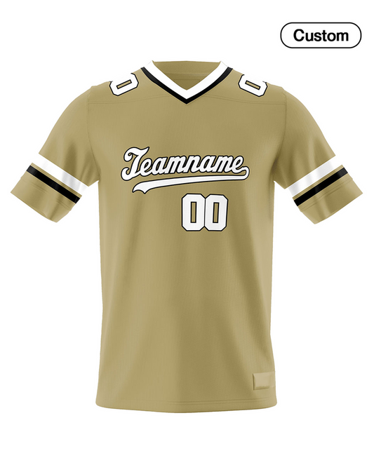 Custom American Football Jersey - White Accent - Personalized Top