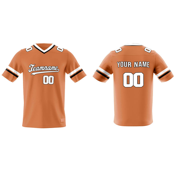 Custom American Football Jersey - White Accent - Personalized Top