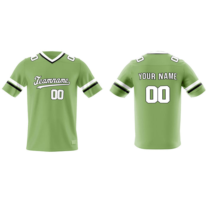 Custom American Football Jersey - White Accent - Personalized Top