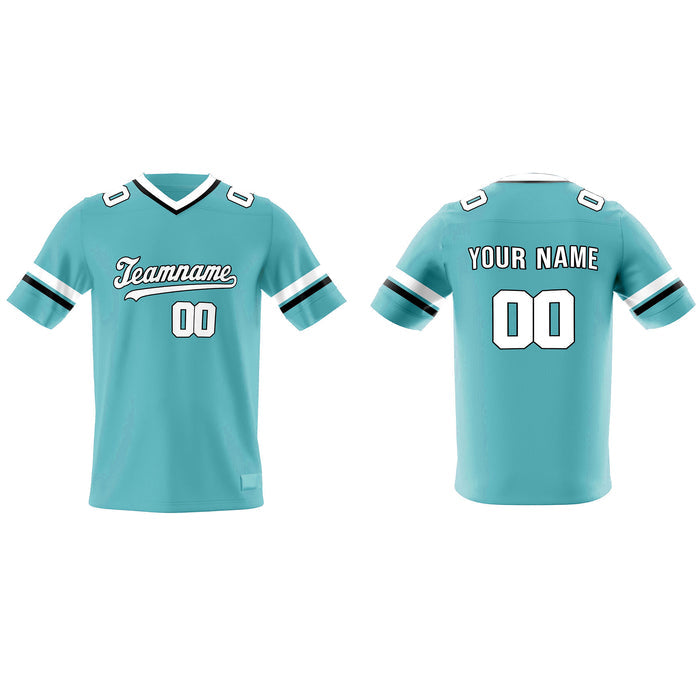 Custom American Football Jersey - White Accent - Personalized Top