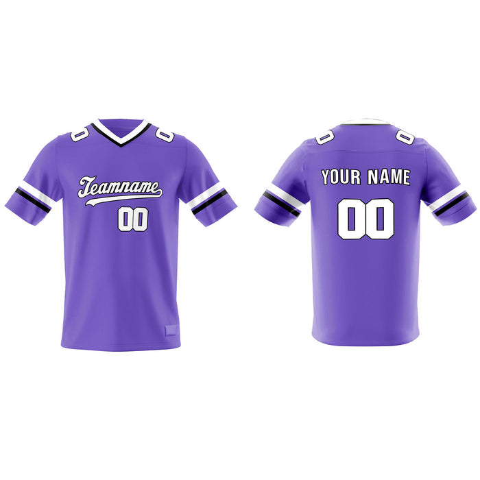 Custom American Football Jersey - White Accent - Personalized Top
