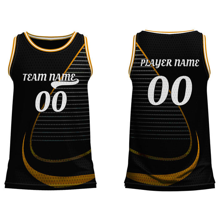 Custom Basketball Tank Top - Abstract Design - Personalized Jersey