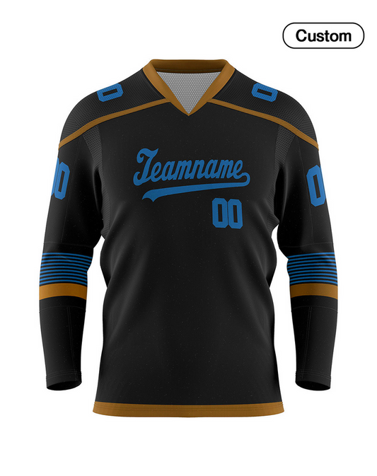 Custom Ice Hockey Jersey - Accent Design - Personalized Jersey