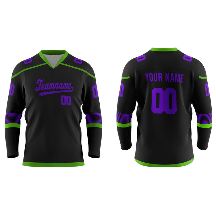 Custom Ice Hockey Jersey - Accent Design - Personalized Jersey