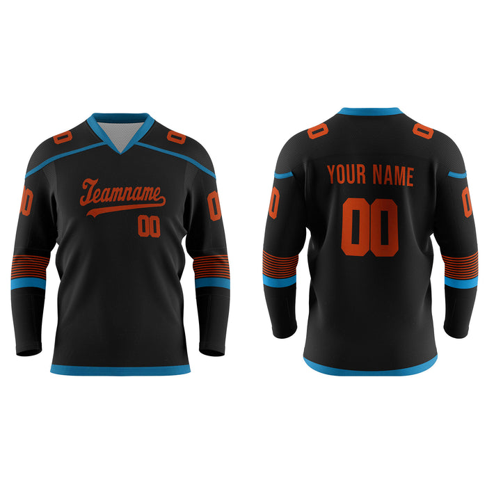 Custom Ice Hockey Jersey - Accent Design - Personalized Jersey