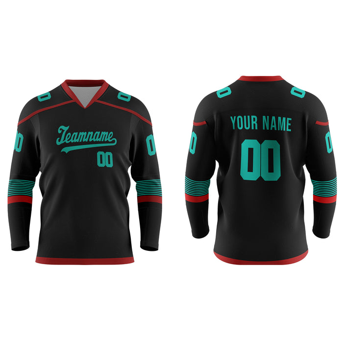 Custom Ice Hockey Jersey - Accent Design - Personalized Jersey