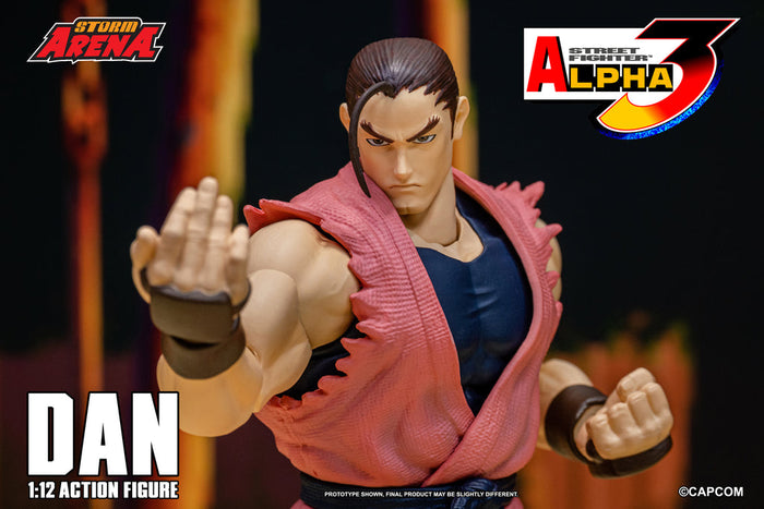 Dan Hibiki Street Fighter Alpha 3 Storm Arena Action Figure