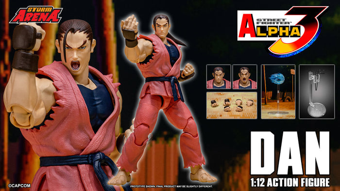 Dan Hibiki Street Fighter Alpha 3 Storm Arena Action Figure
