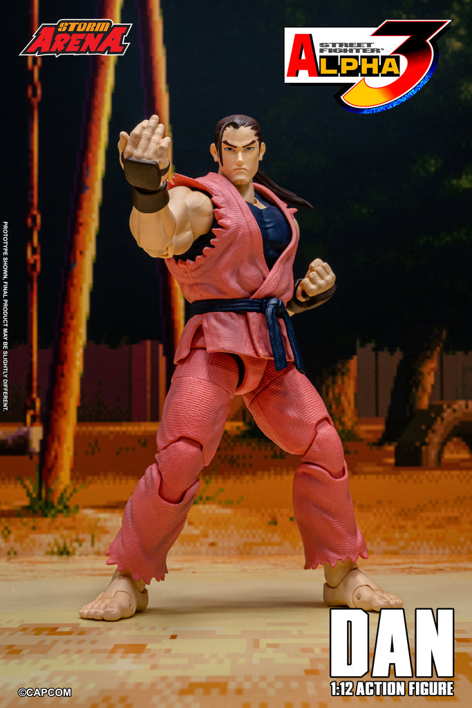 Dan Hibiki Street Fighter Alpha 3 Storm Arena Action Figure