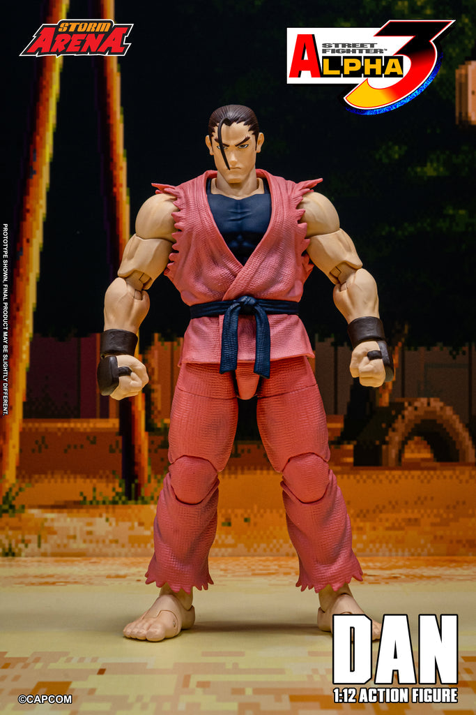 Dan Hibiki Street Fighter Alpha 3 Storm Arena Action Figure