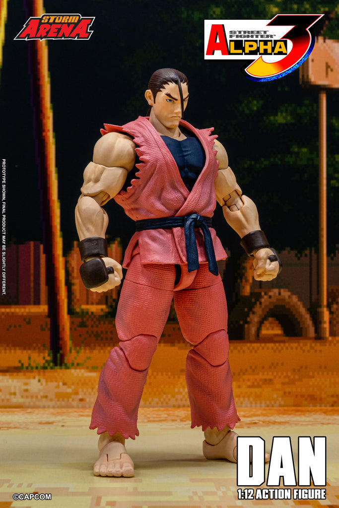 Dan Hibiki Street Fighter Alpha 3 Storm Arena Action Figure