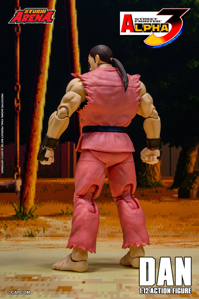 Dan Hibiki Street Fighter Alpha 3 Storm Arena Action Figure