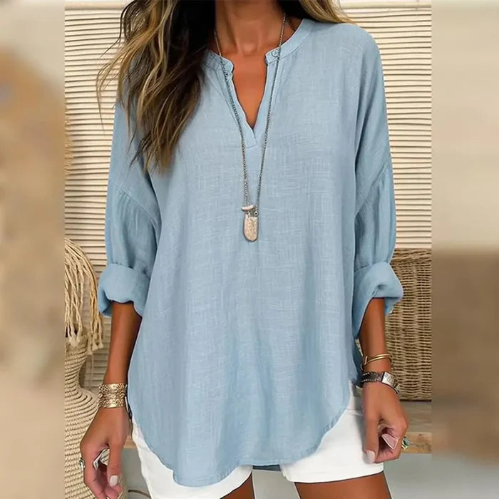 DITTE™ | Linen-look Blouse