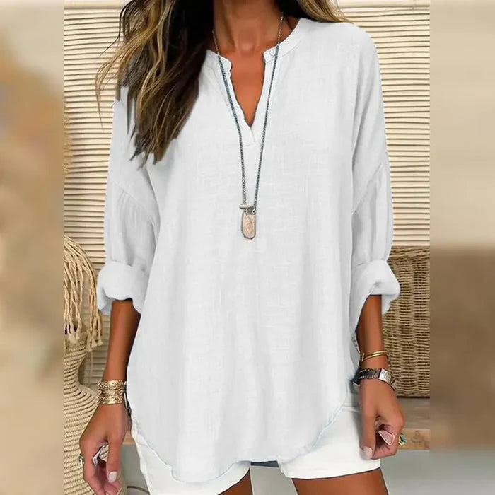 DITTE™ | Linen-look Blouse