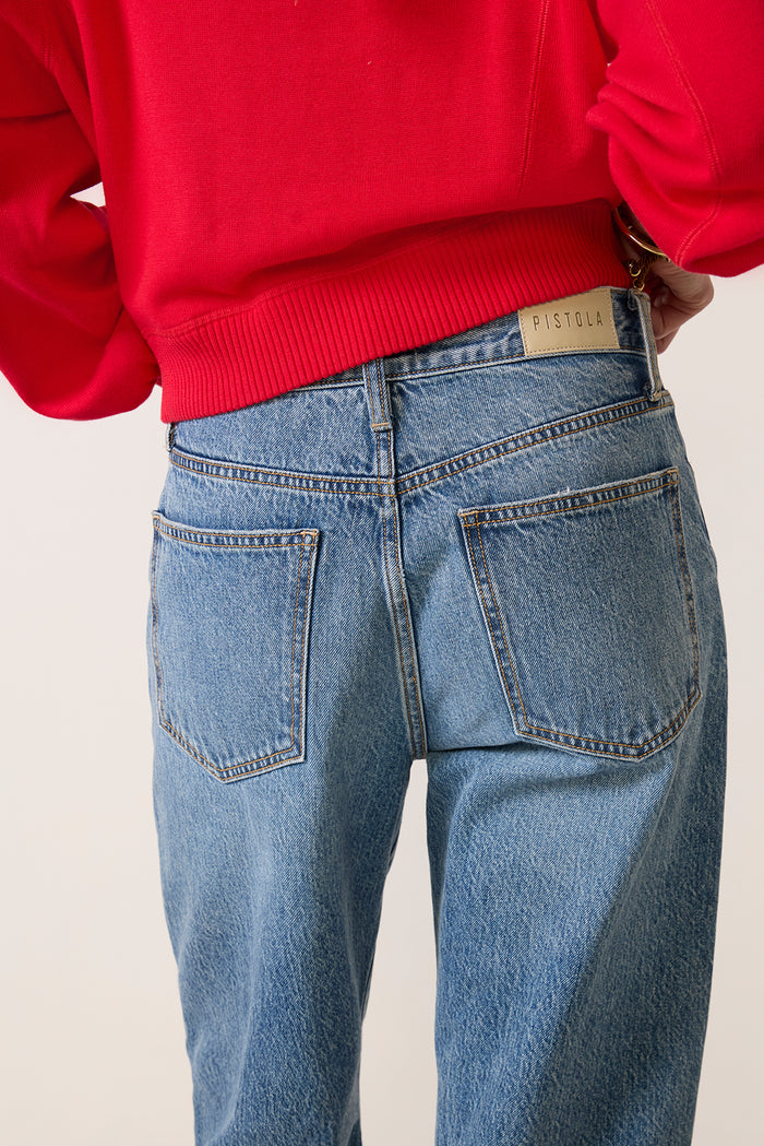 Donny Rolled Hem Boyfriend Jean