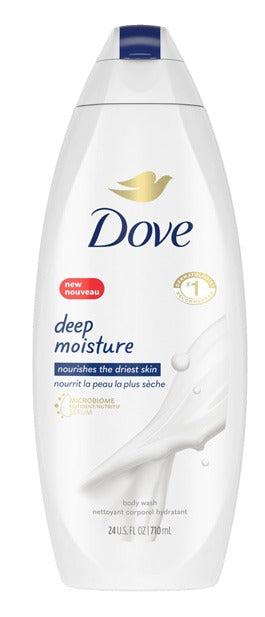 Dove Deep Moisture Body Wash Made With 100% Vegan Ingredients For Smoother, Softer Skin 710 mL - Shoppers-kart.com