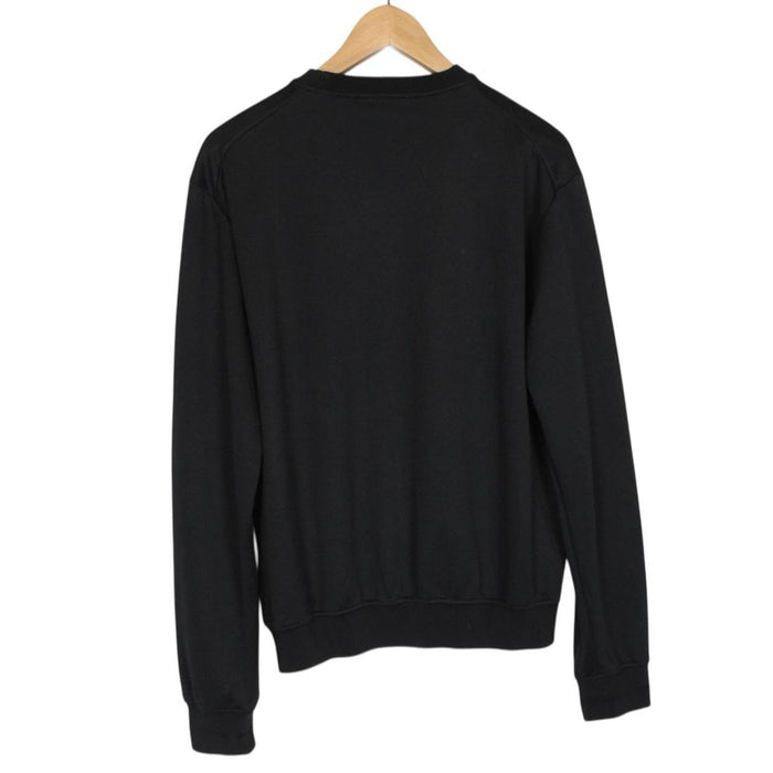 Dsquared2 Black and White Logo Print Sweatshirt Jumper