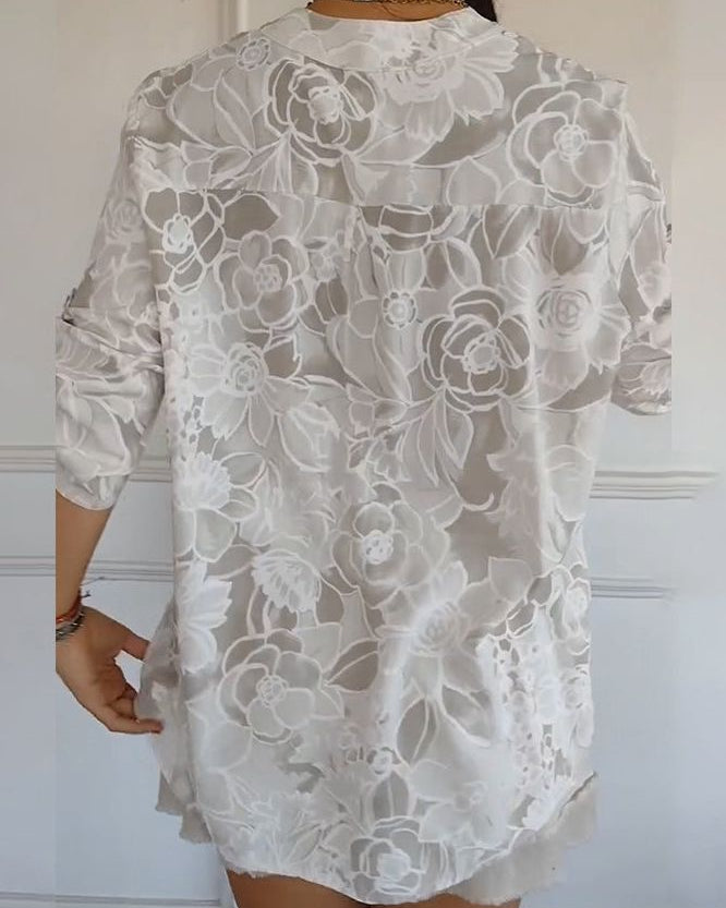 Elora™ | Elegant Blouse with Pocket