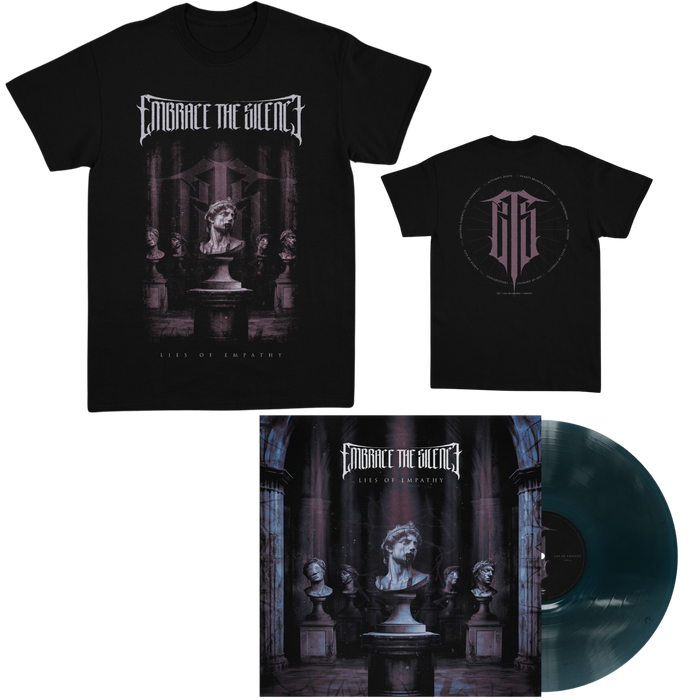 EMBRACE THE SILENCE - Lies Of Empathy Bundle (LP & T-Shirt)
