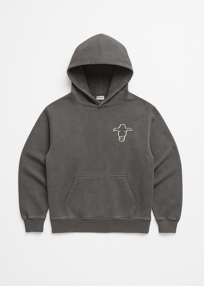 Cow logo hoodie