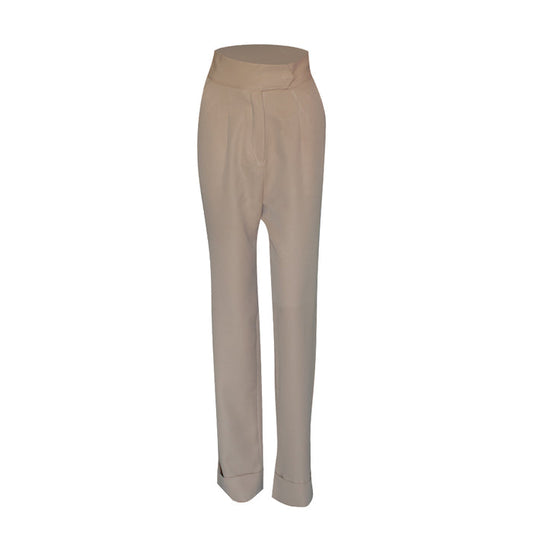 Fabrosanz: Light Beige Suit Pants